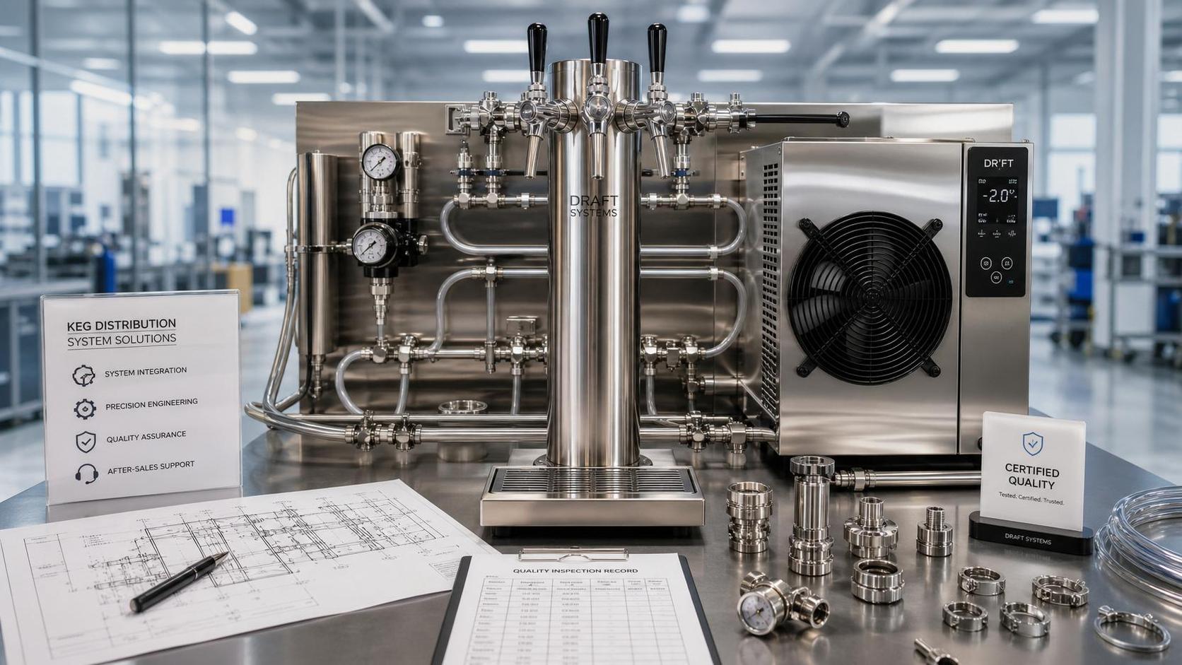 How to Compare Keg Dispensing Systems Manufacturers by Build Quality and Service Support