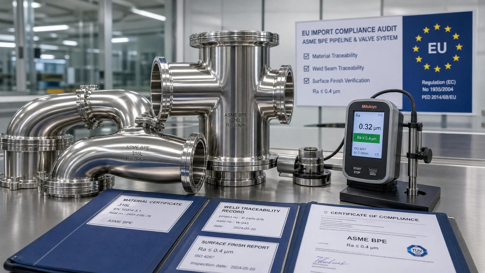 EU Tightens Audit Rules for ASME BPE Imports