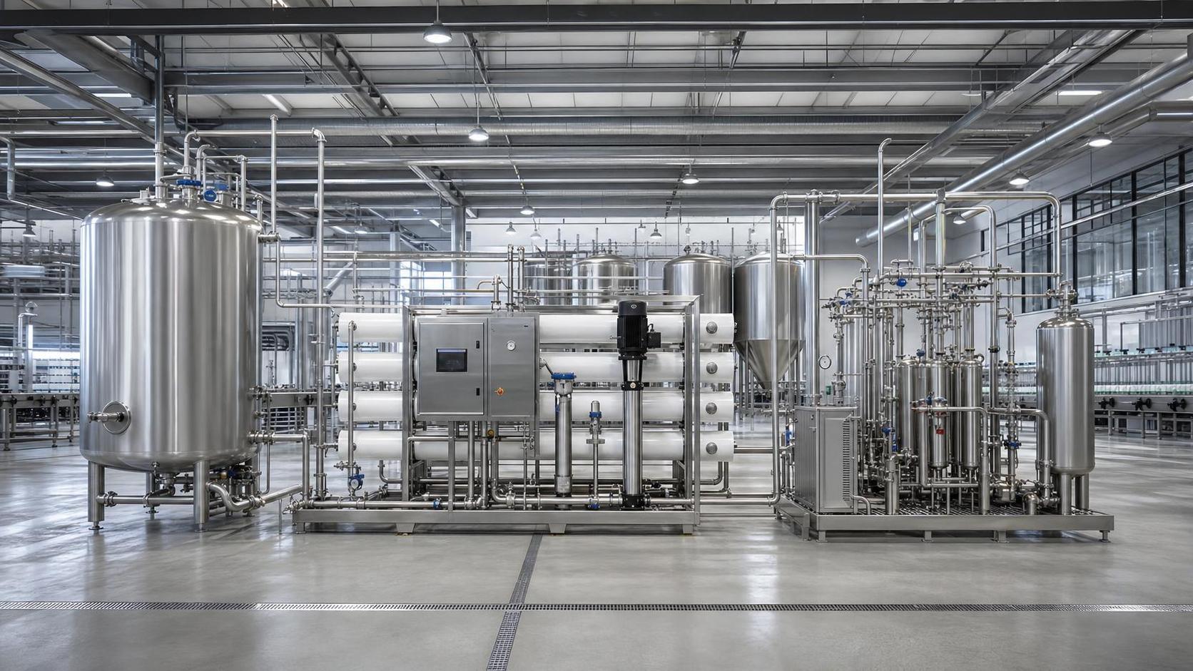 How to Size Process Water Systems for a Brewery: Flow, RO Capacity, and CIP Demand