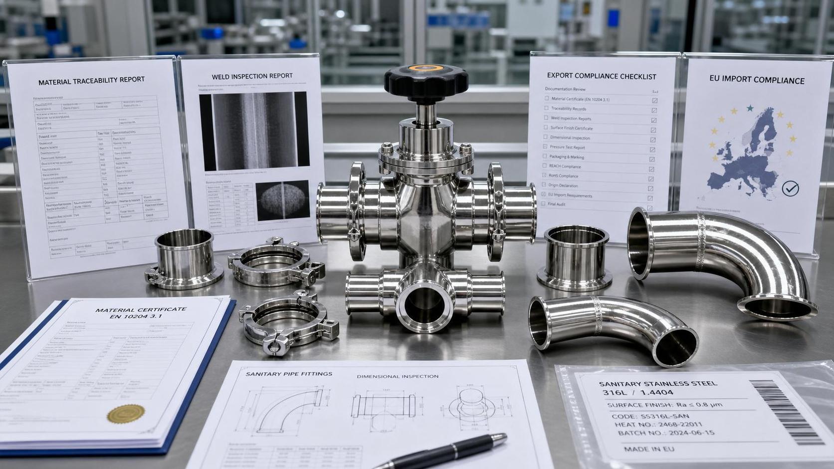 EU Adds New Annex for Sanitary Piping Imports