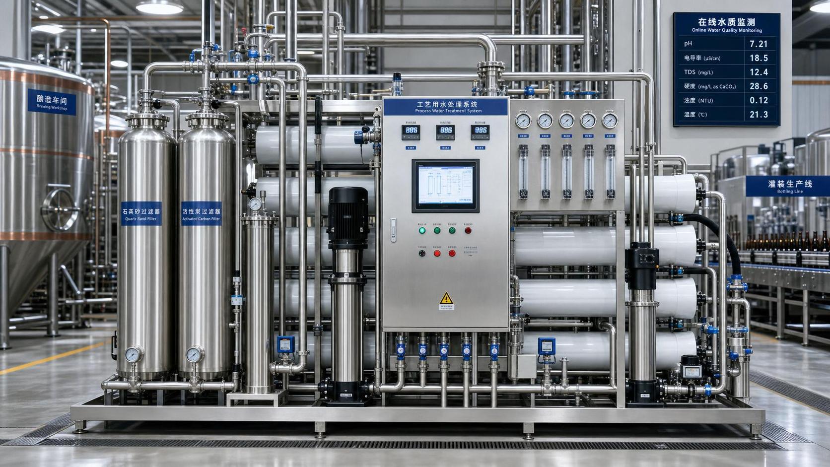 Process Water Quality Requirements for Brewing: Which Parameters Matter Most?
