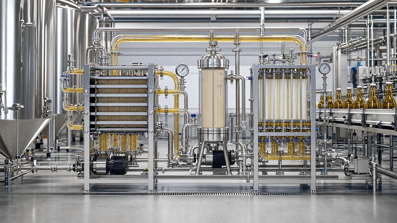 Beer Filtration Technology Explained: Sheet, DE, and Membrane Filter Differences