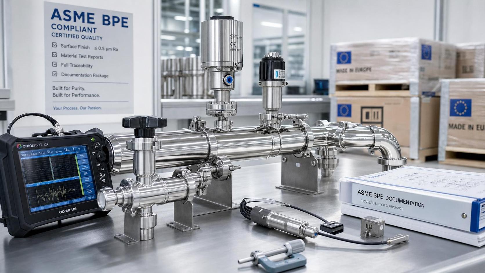 EU Updates ASME BPE Rules for Sanitary Piping Imports
