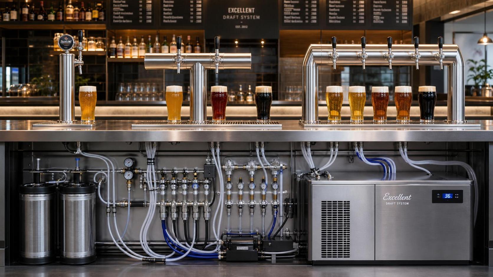 Draft Dispensing Systems Explained: Tower Types, Line Balance, and Cooling Options