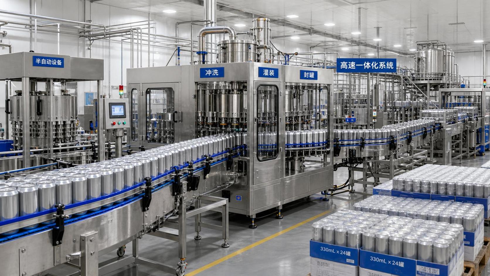 Beverage Canning Lines Price Guide: What Drives Cost From Semi-Auto to High-Speed Systems?