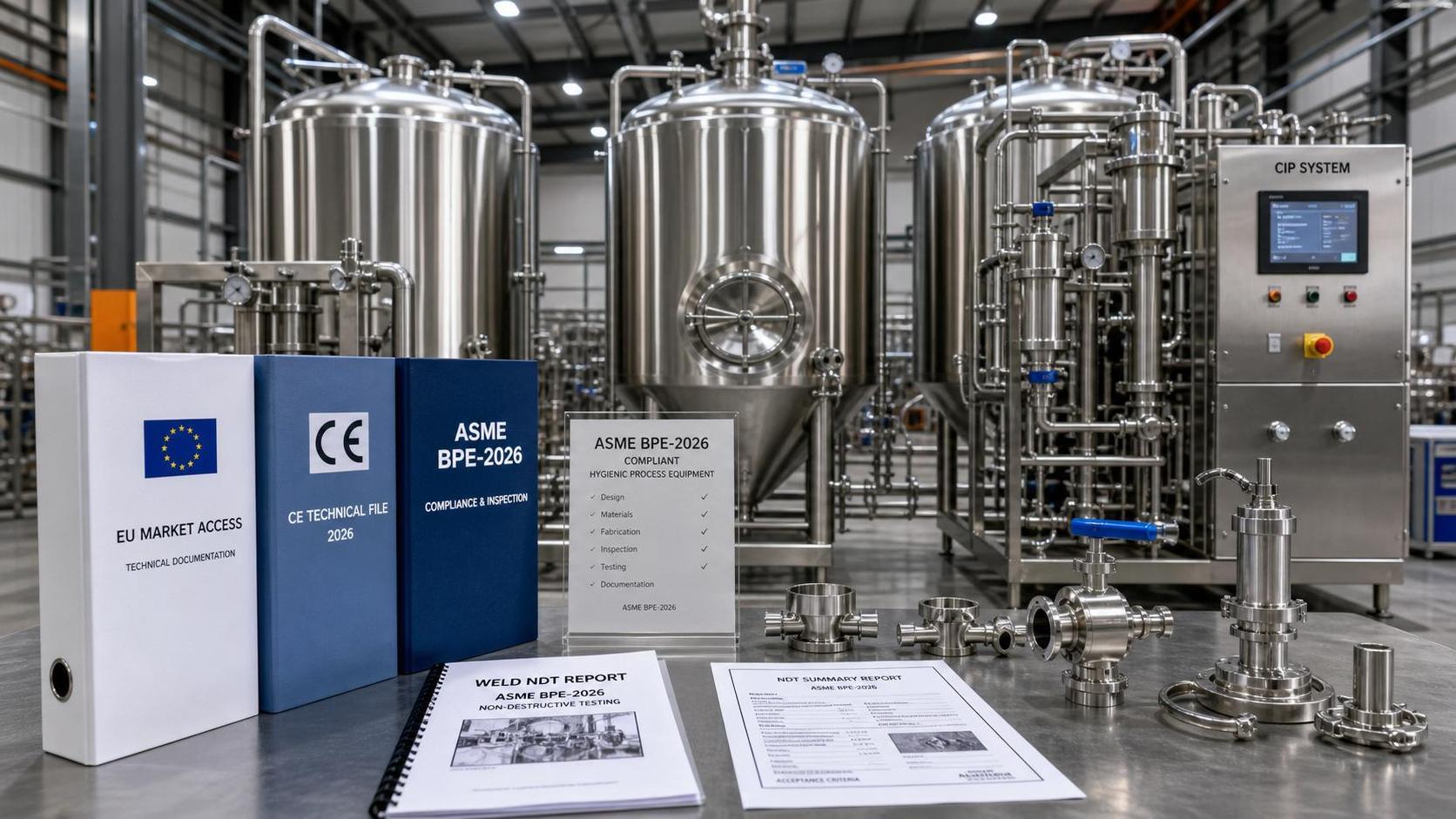 EU Tightens CE File Rules for Food-Contact Brewing Equipment