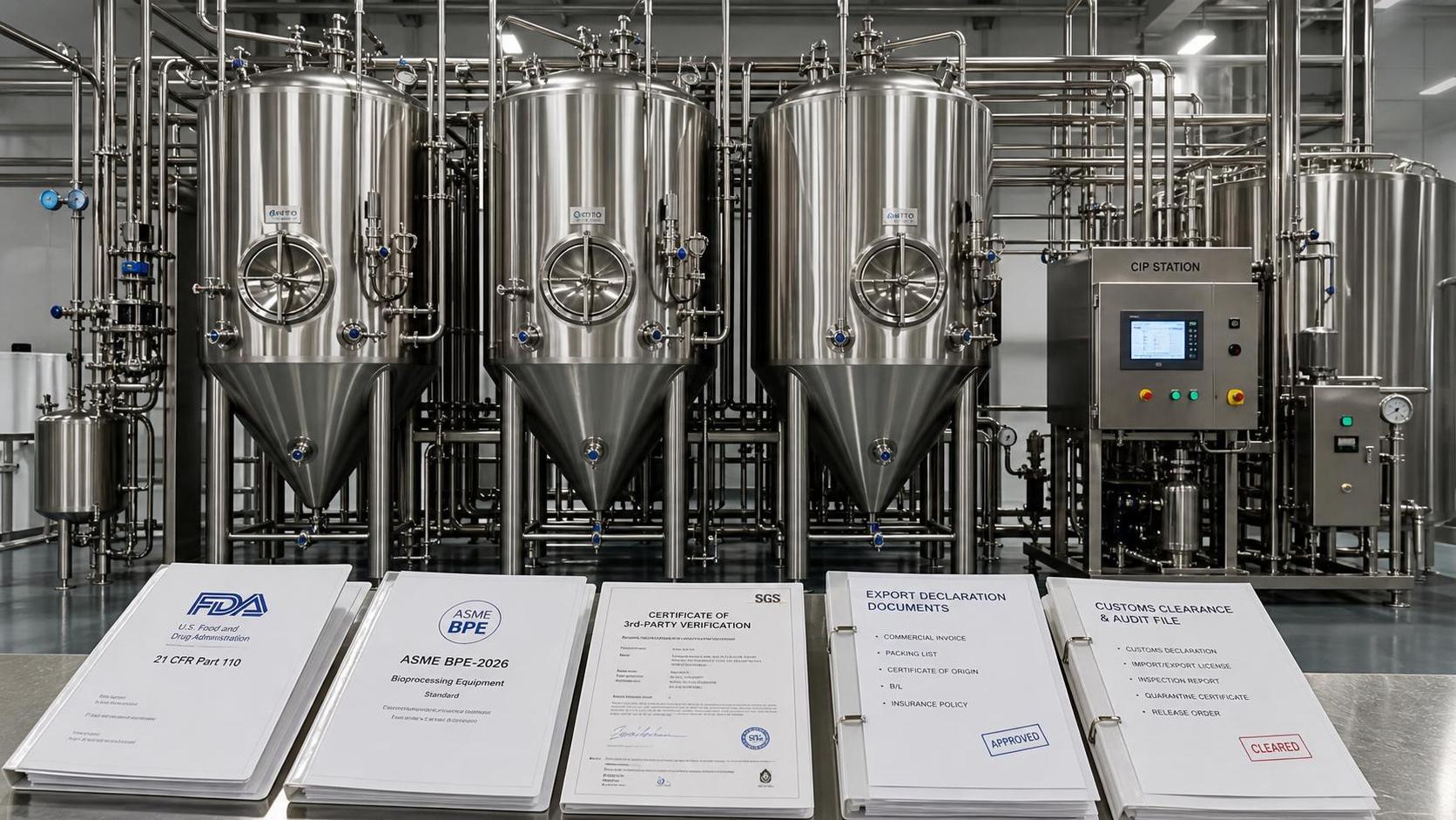 FDA Sets ASME BPE-2026 as Baseline for Beverage Equipment