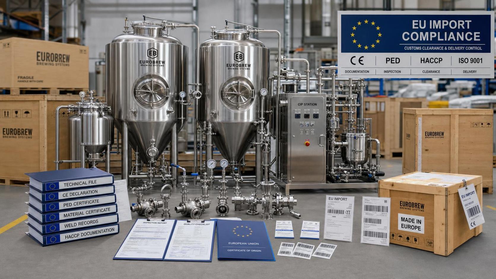 EU Rule EC 2026/1389 Tightens Brewery Equipment Imports