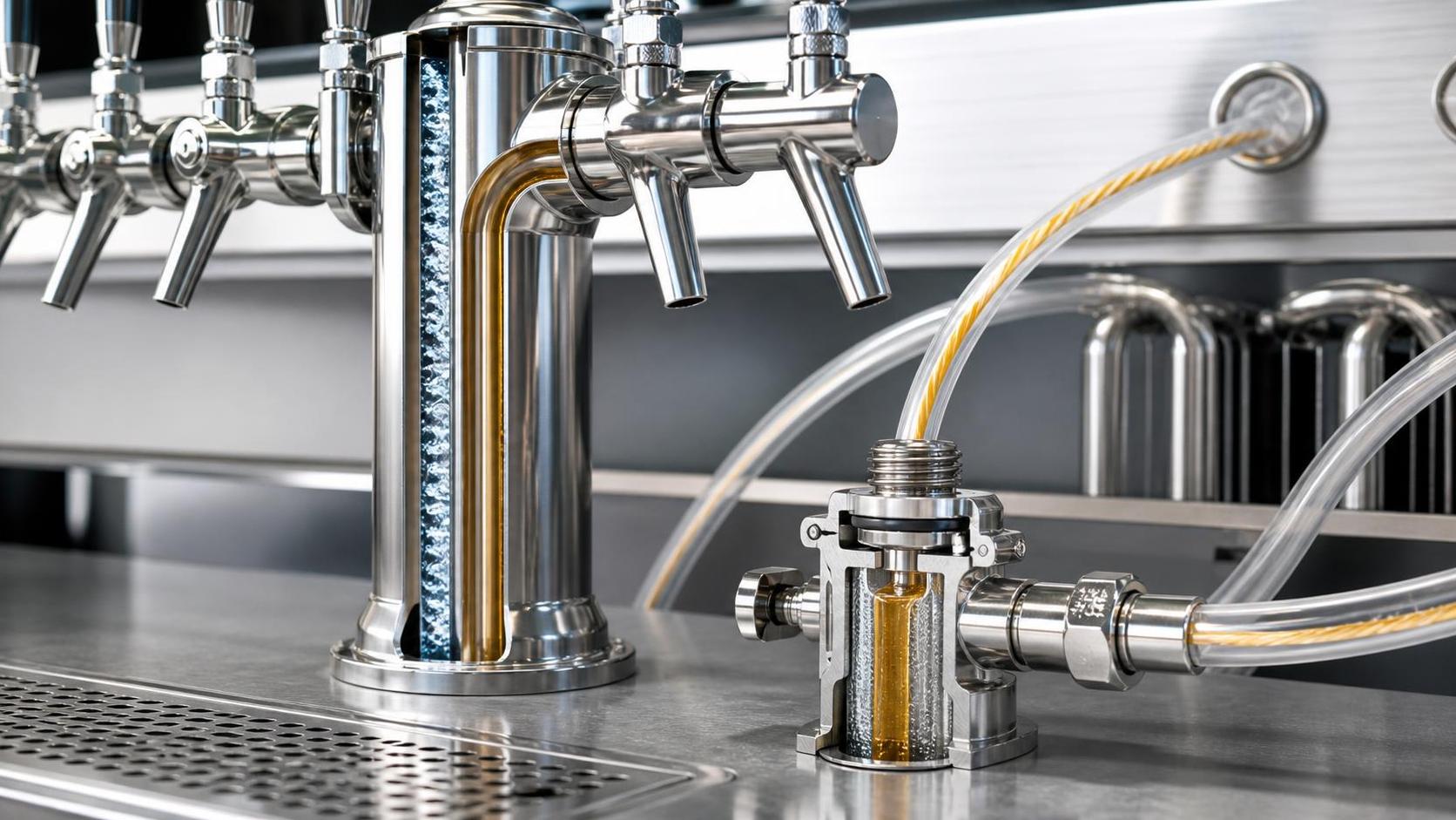 How to Evaluate Stainless Draft Dispensing Equipment for Hygienic Beer Service