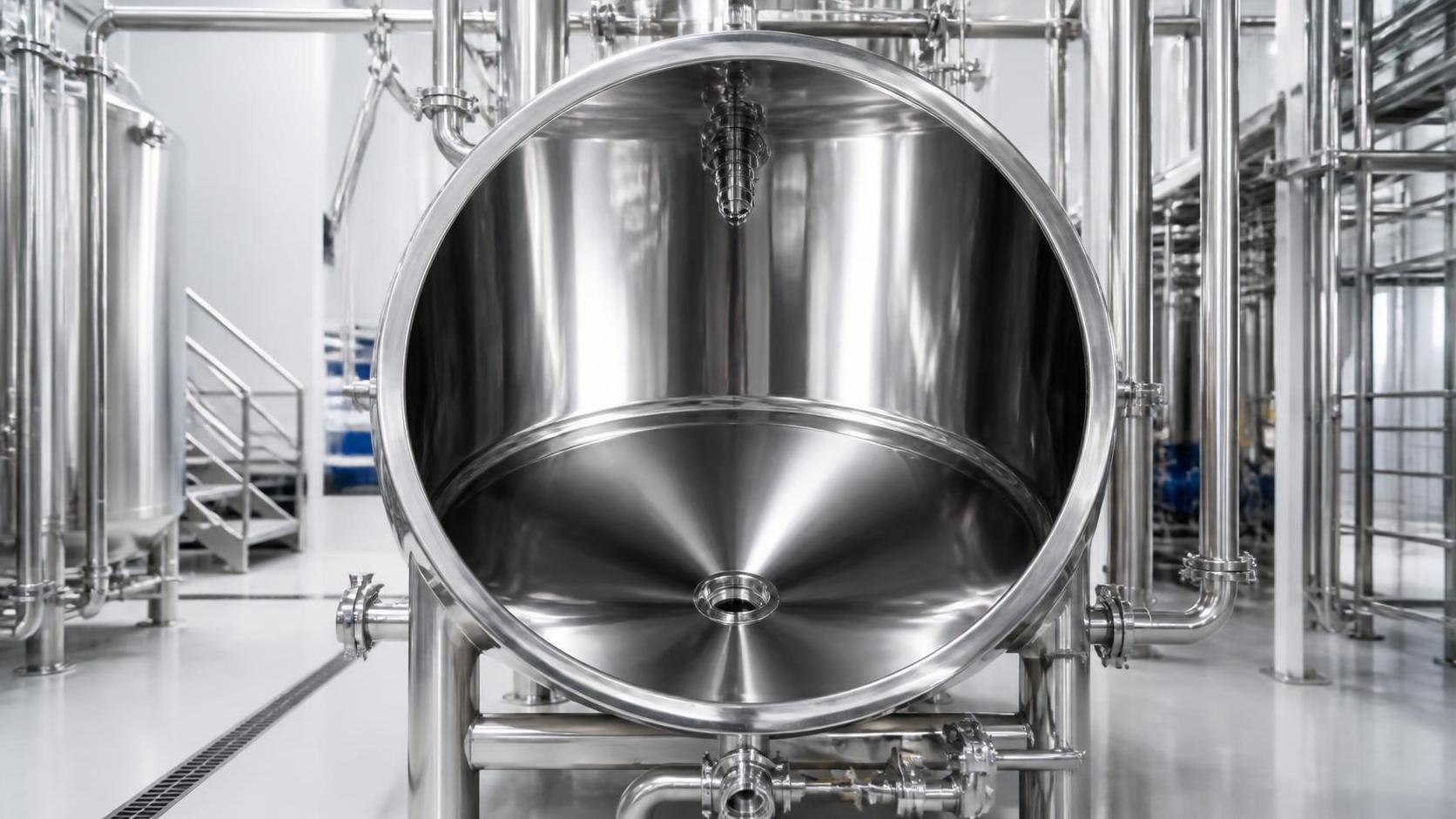 Mirror Polished Sanitary Tanks: When Do They Improve Cleanability and Product Quality?