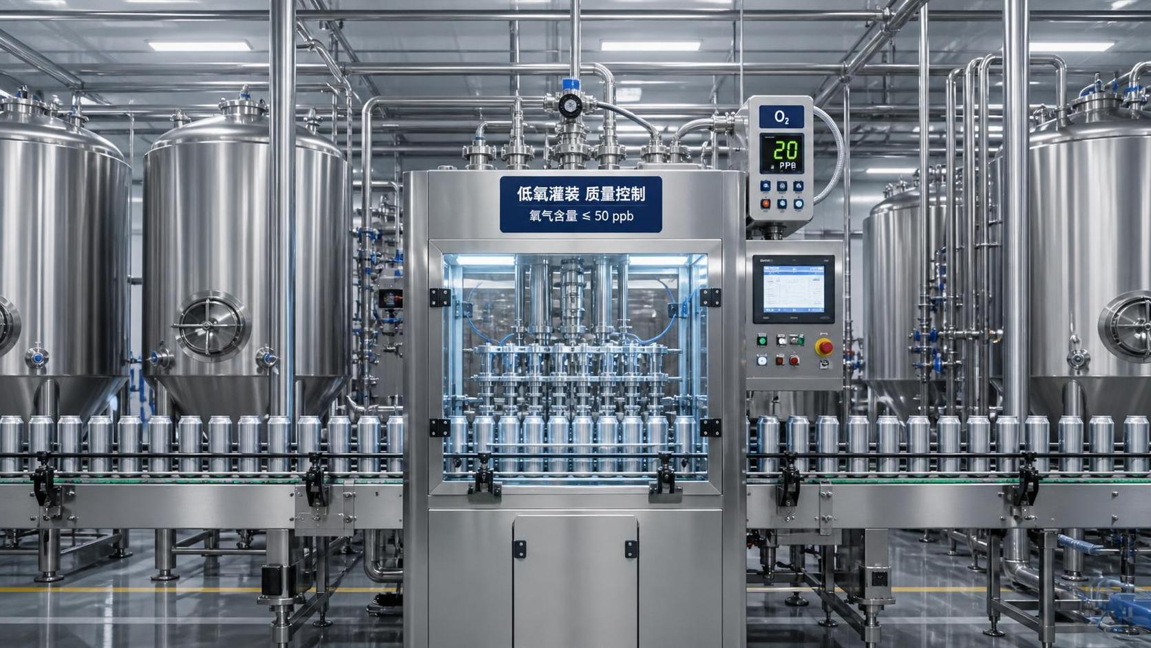 How Oxygen Control Systems Protect Beer Quality During Brewery Transfer and Packaging