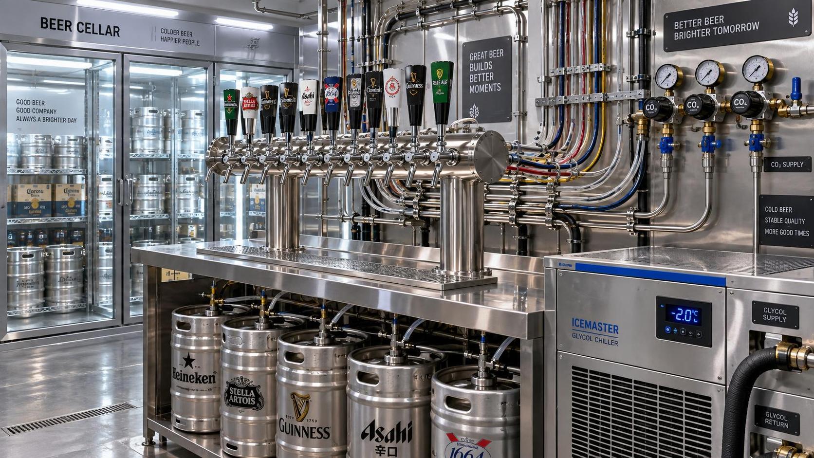 How to Evaluate a Keg Dispensing Systems Supplier for Multi-Tap Draft Operations