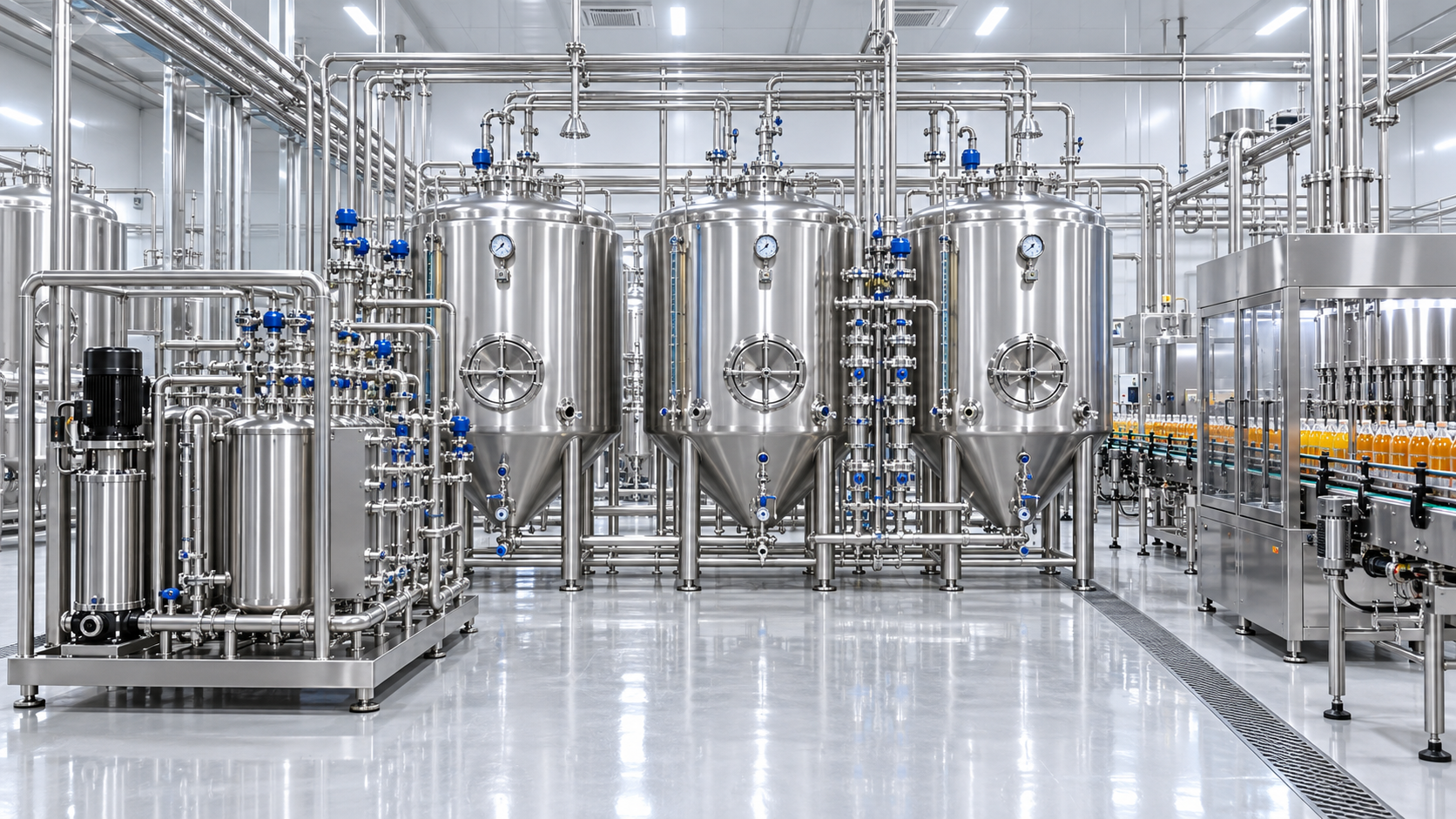 How to Evaluate Beverage Processing System Manufacturers for Hygienic, Scalable Production