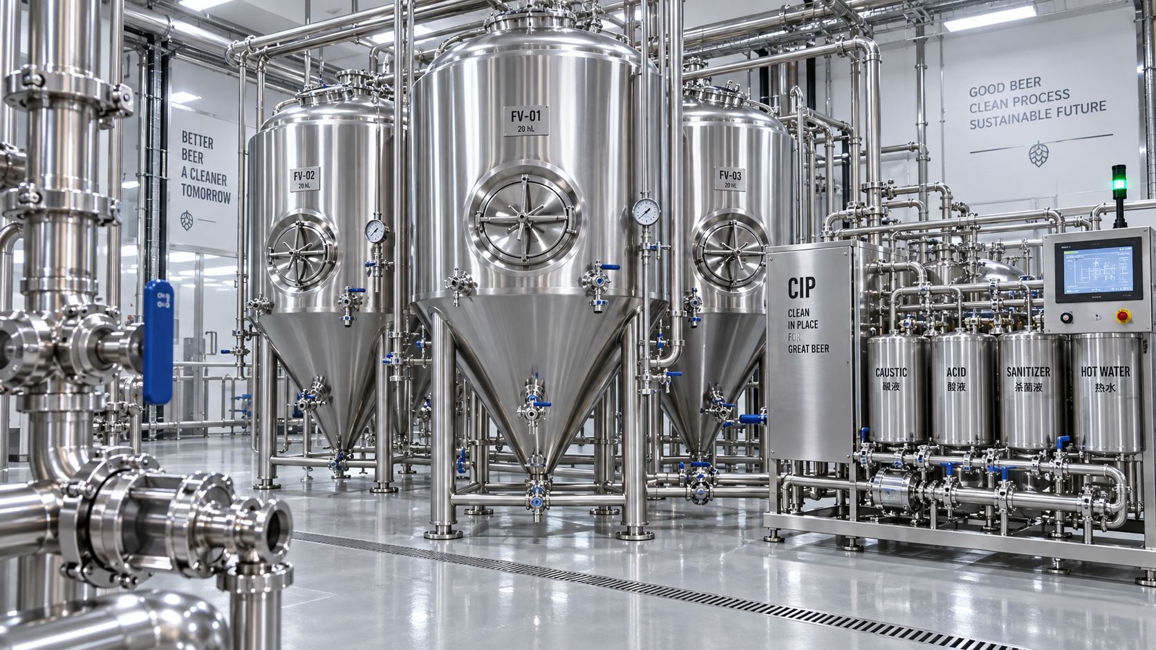 Sanitary Equipment Compliance: FDA and ASME BPE Requirements for Breweries