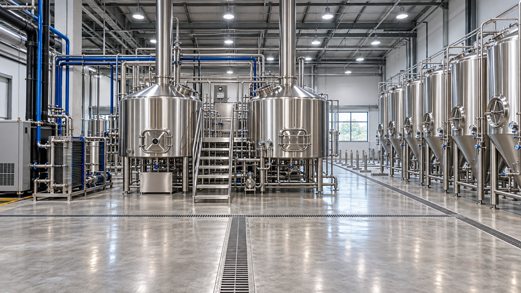 Sizing Microbrewery Brewing Systems for Batch Volume and Growth Plans