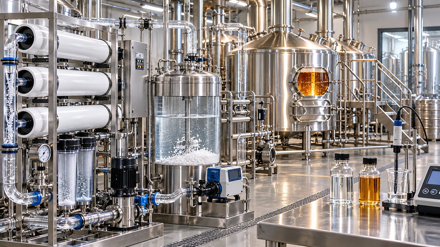 Mineral Control for Brewery Water Treatment: Consistent Mash and Flavor