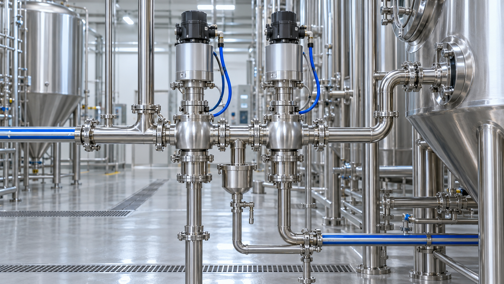 Which hygienic valves brewery systems need for reliable CIP isolation