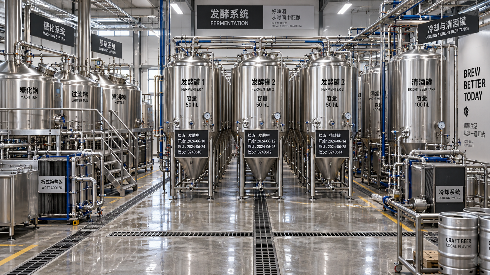 How Microbrewery Brewing Systems Affect Fermentation Scheduling Capacity