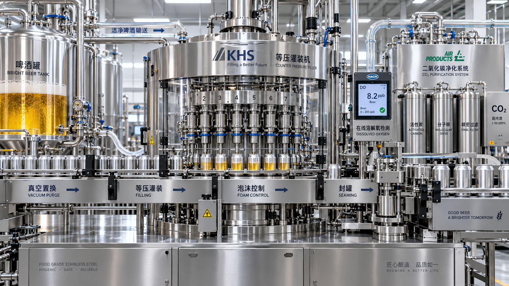 Evaluating Dissolved Oxygen Control Technology for Beer Packaging Lines: Key Metrics