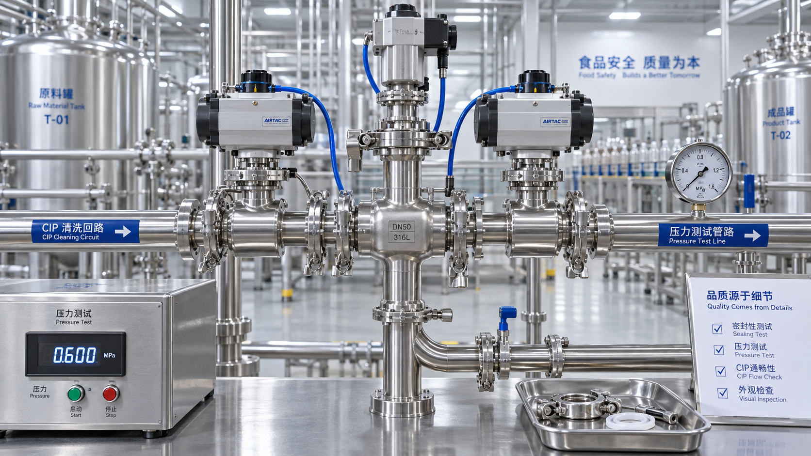 Choosing a Process Valve Systems Manufacturer: Hygiene, Testing, and Support