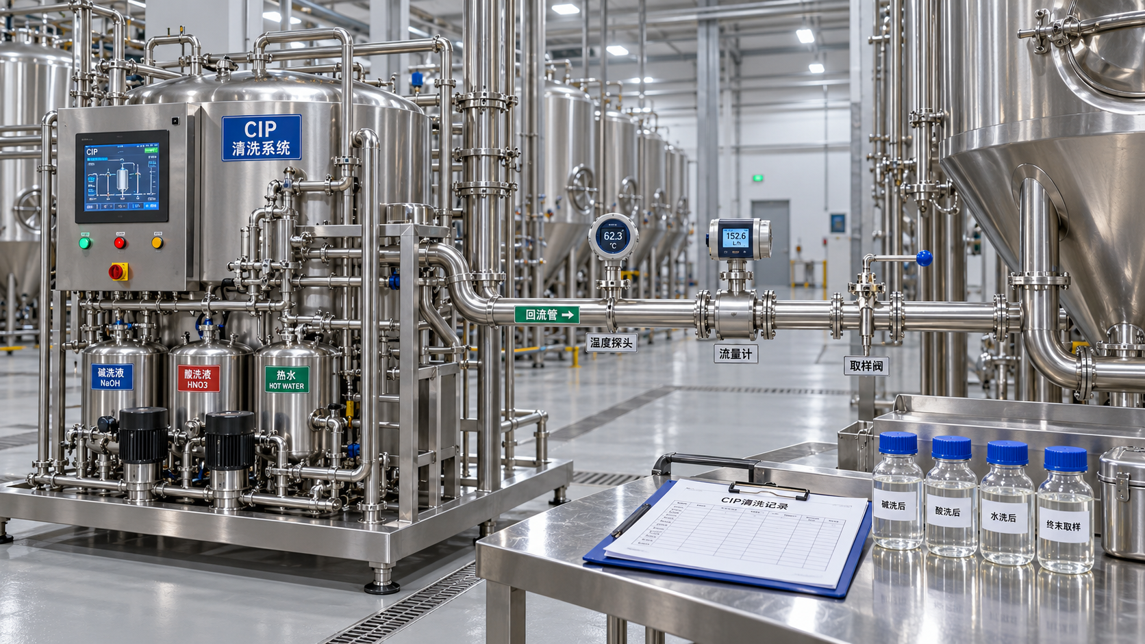 Sanitary Compliance for Brewery CIP Systems: An Audit Evidence Checklist