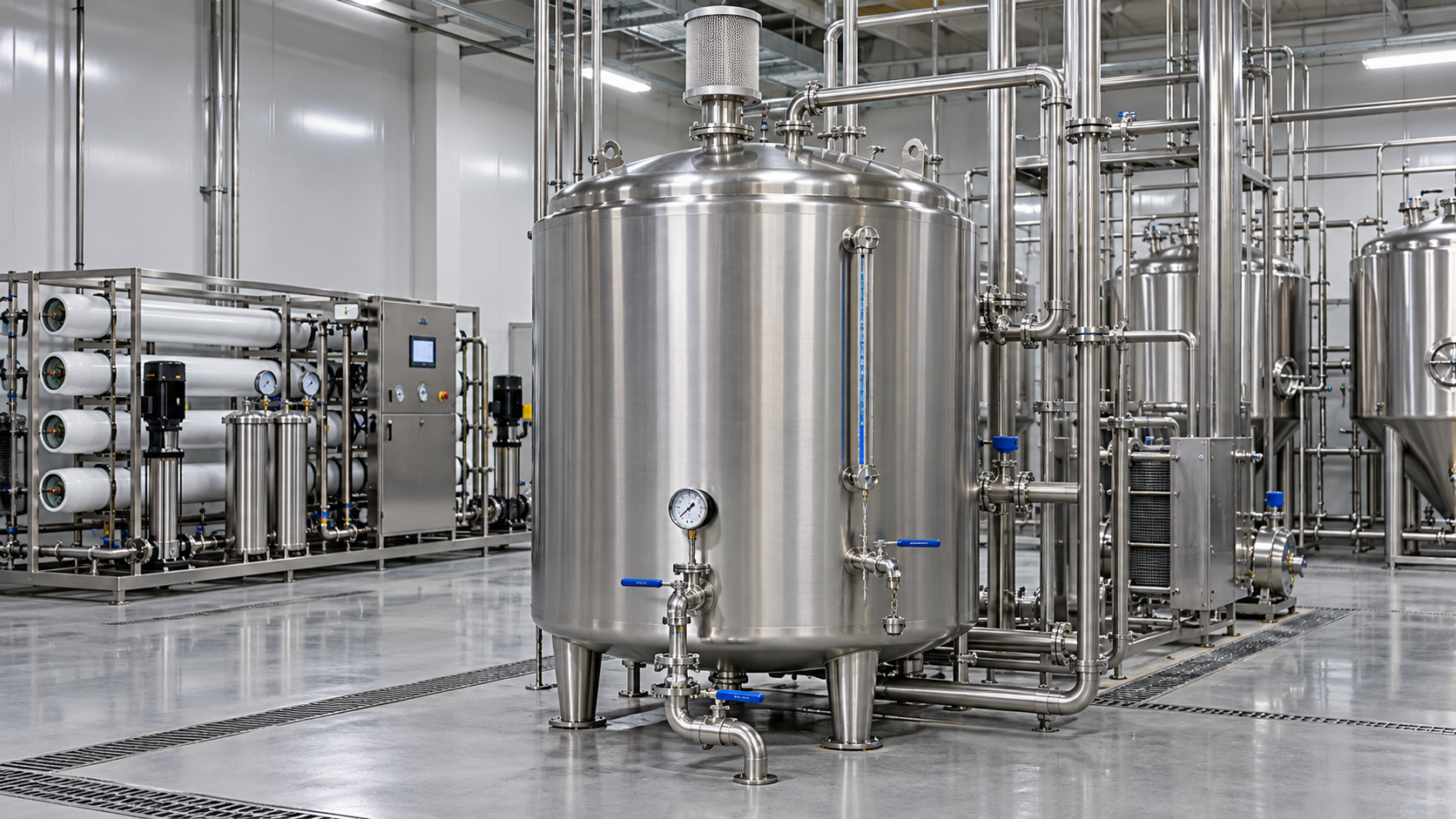 Hygienic Brewery Water Treatment: Design Requirements Beyond Reverse Osmosis