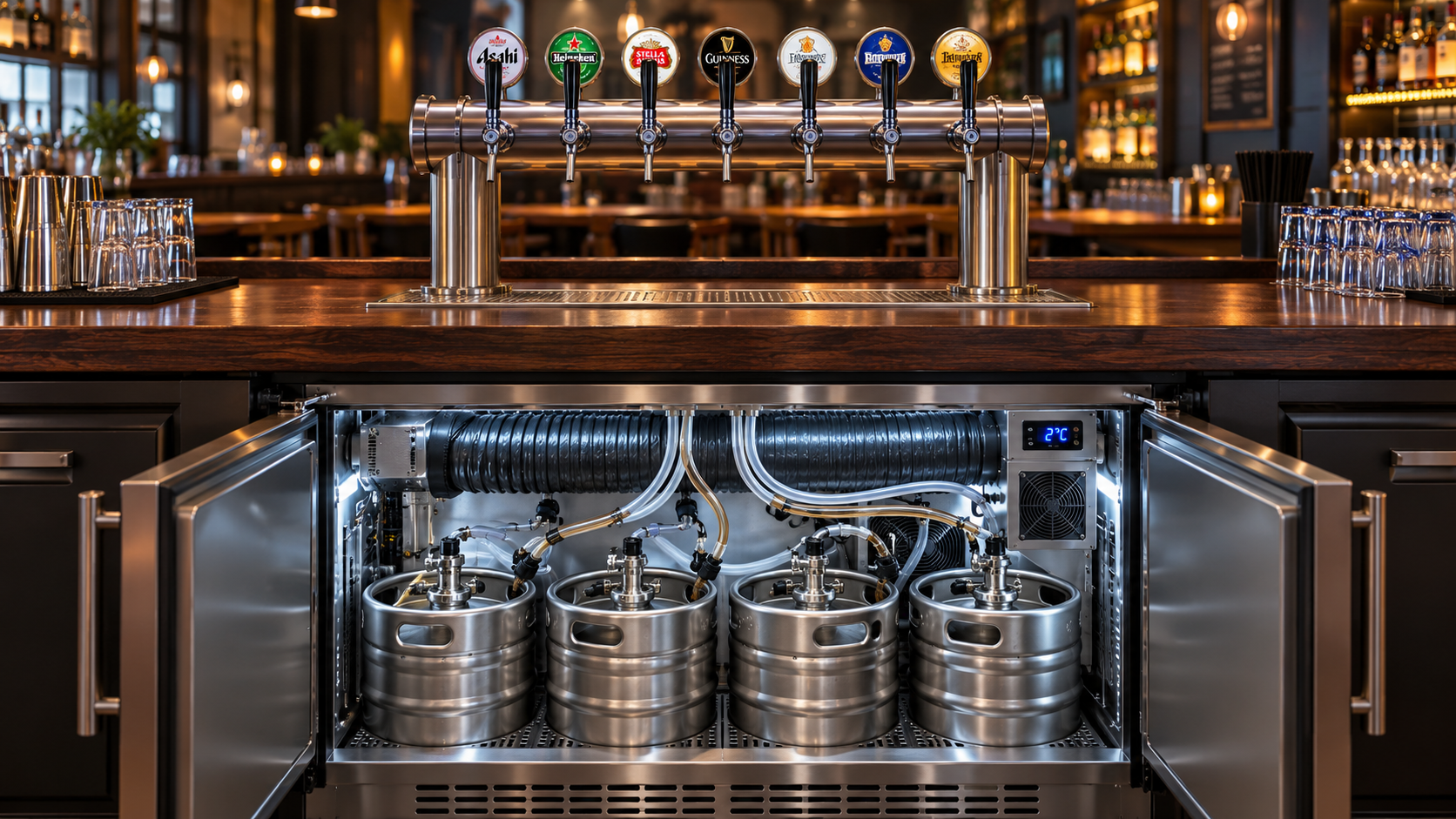 Draft Dispensing Systems for Bars: Direct-Draw or Long-Draw?