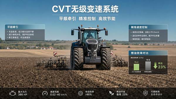 CVT Transmission in Tractors: Performance vs Fuel Use