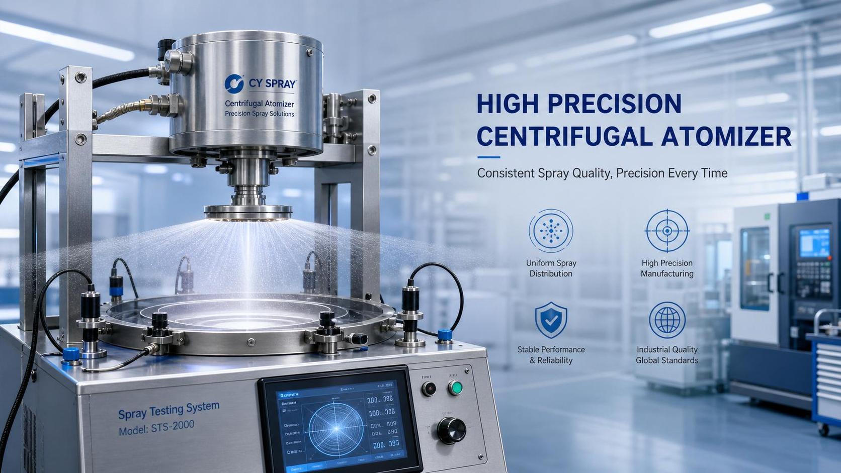 How to Evaluate a Centrifugal Atomizers Manufacturer for Stable Spray Quality