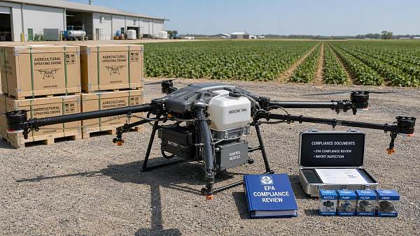 Agricultural UAV Spraying EPA Compliant: What Buyers Should Verify Before Import