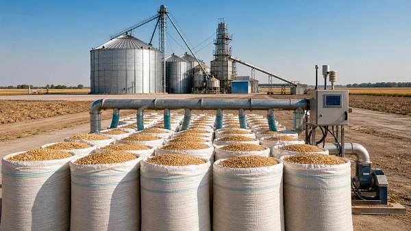 Temporary Grain Storage for Wheat: Bagging, Aeration, and Moisture Control Basics