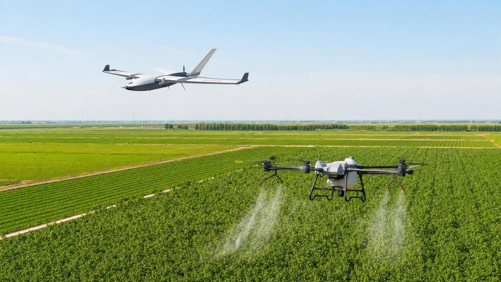 Agricultural Drone Systems: Fixed-Wing vs Multirotor for Mapping and Spraying