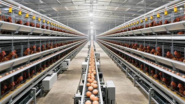 How Poultry House Automation Reduces Labor in Feeding, Egg Collection, and Cleaning