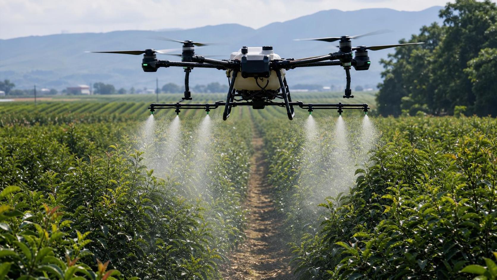 Droplet Deposition in Canopy Spraying: How Flight Speed and Height Change Coverage