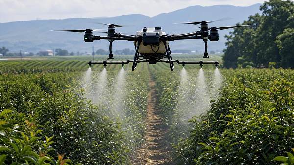 Droplet Deposition in Canopy Spraying: How Flight Speed and Height Change Coverage