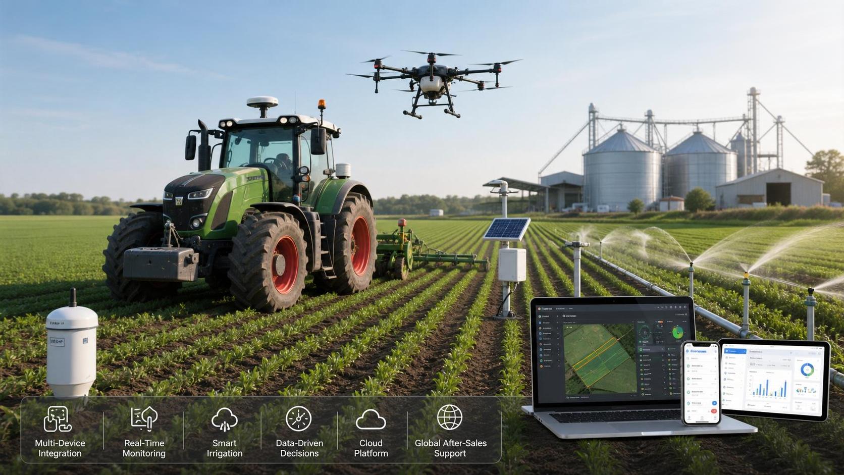 How to Compare a Precision Agriculture Manufacturer for Software, Support, and Integration