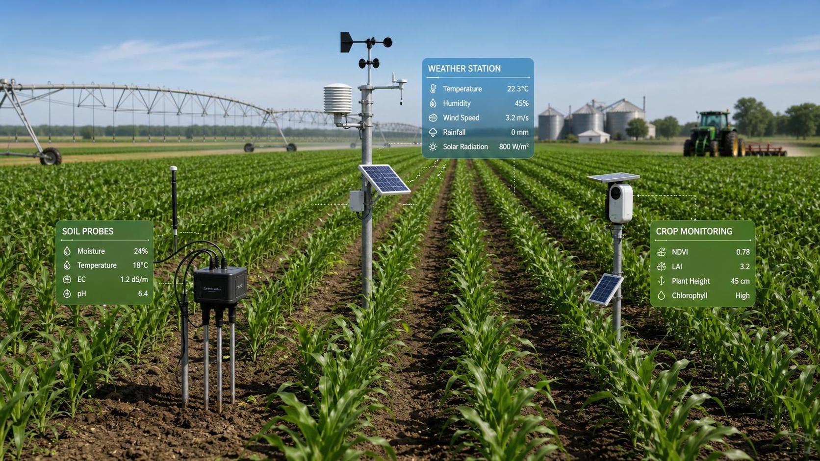 Precision Farming Sensors: Soil, Weather, and Crop Data Tools Compared by Use Case