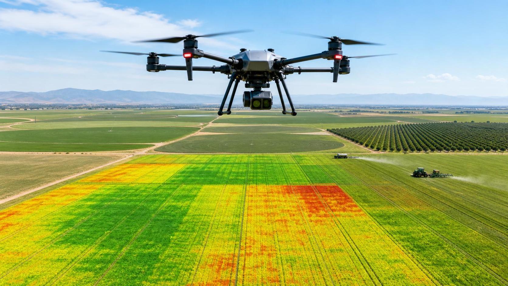 How Agricultural Drone Systems Fit with Multispectral NDVI Mapping Workflows