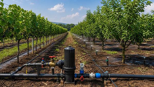 Precision Irrigation for Vineyards vs Orchards: What Changes in Design and Scheduling