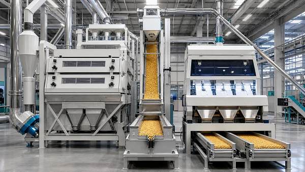 How Grain Cleaning Equipment Affects Performance of Downstream Optical Sorters