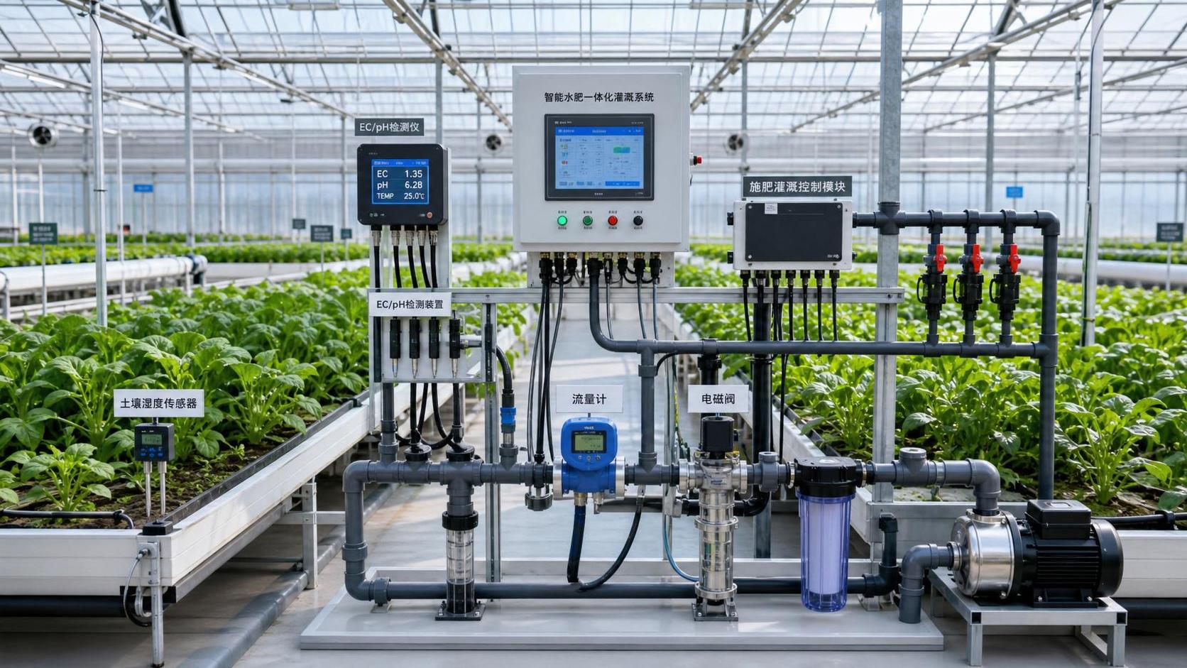 Smart Irrigation Systems for Greenhouse: Sensors, Valves, and Control Logic Explained