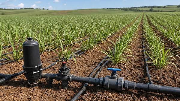 Drip Tape Irrigation for Sugarcane: Layout, Filtration, and Pressure Tips