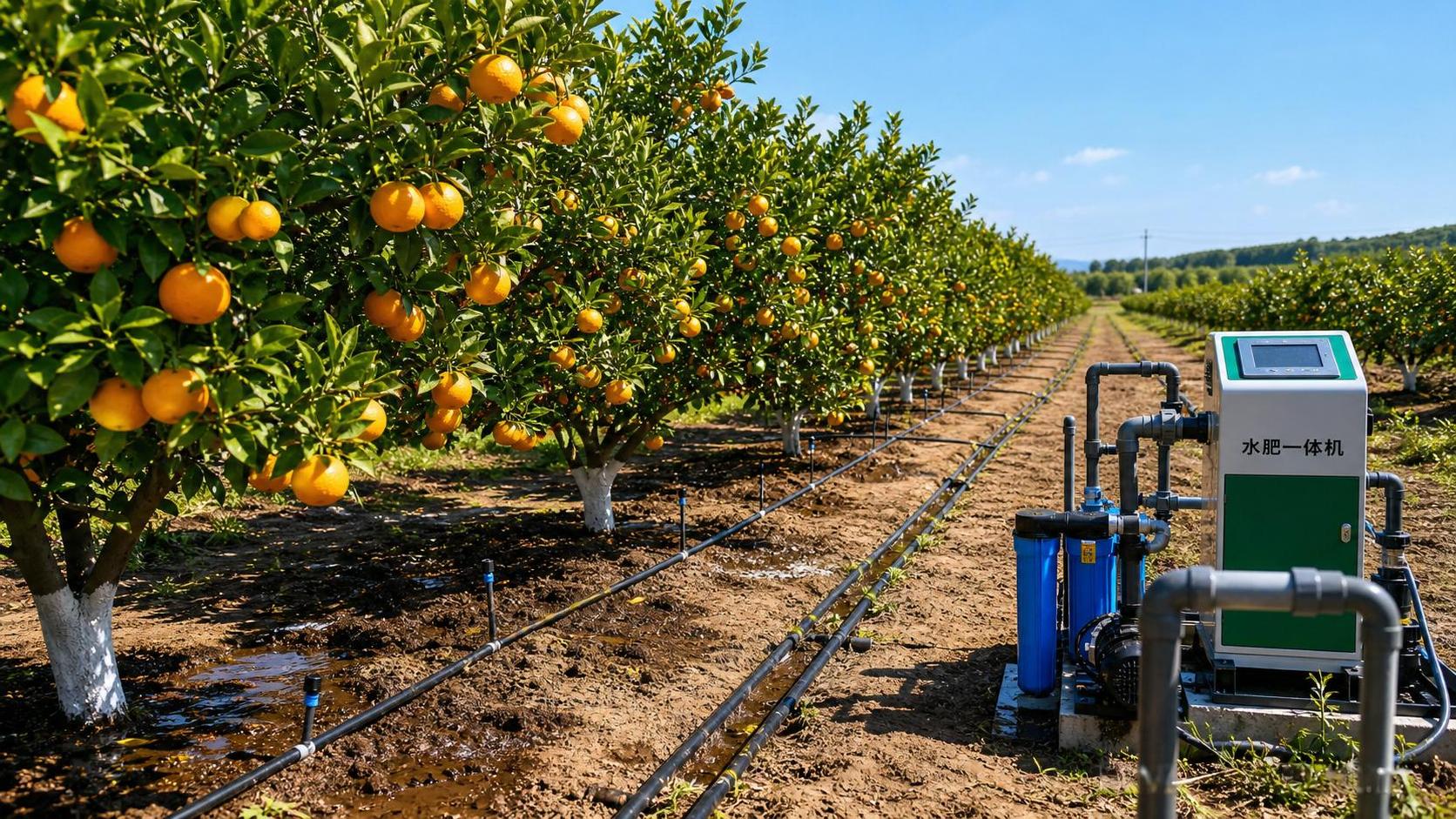 Fertigation Control for Citrus Orchard: Dosing Strategies for Trees, Soil, and Season