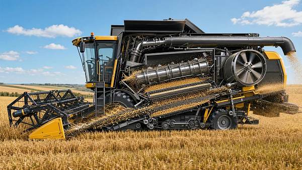 Harvester Separation Systems: How Rotor, Concave, and Fan Settings Affect Grain Loss