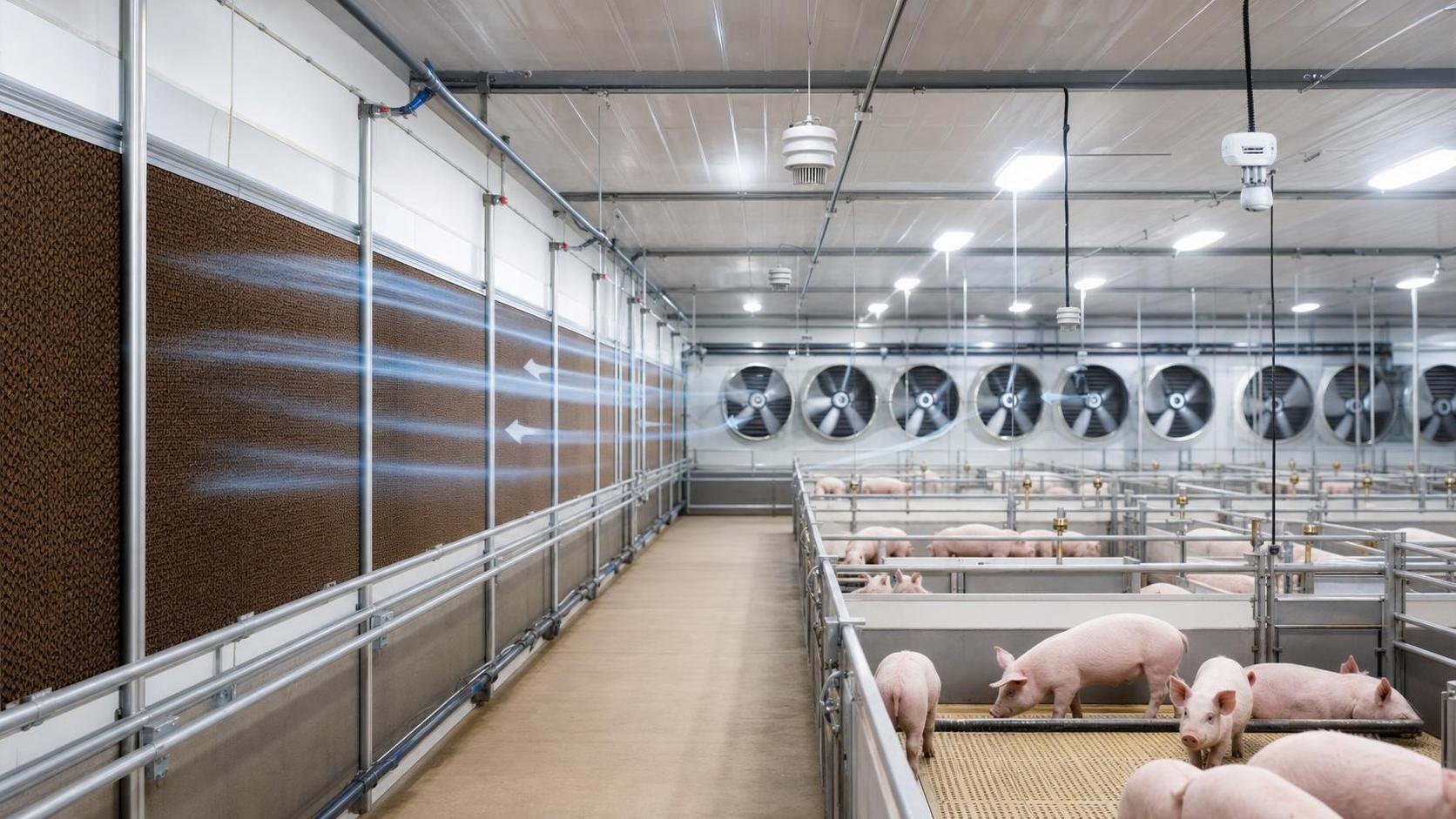 Evaporative Cooling Systems Humidity Control: Preventing Overcooling and Wet-Litter Issues