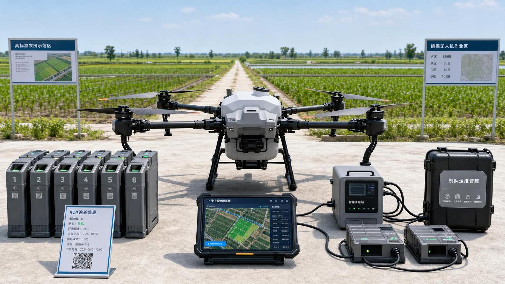Agricultural Drone Fleet Management: How to Track Batteries, Pilots, and Mission Logs