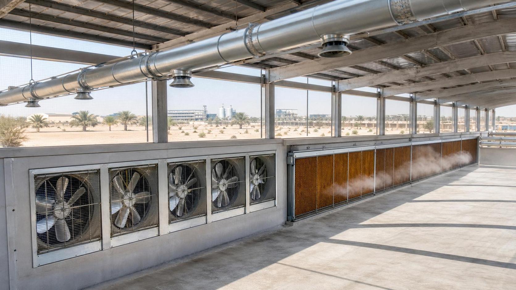 How to Select Livestock Cooling Equipment for UAE Heat and Ventilation Conditions
