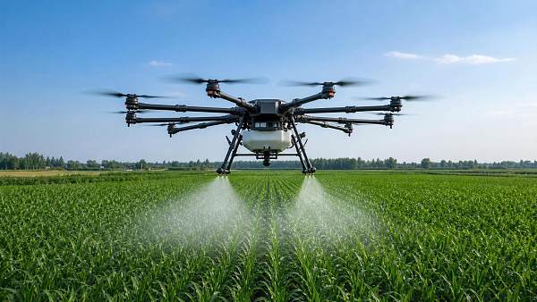 Agricultural UAV Spraying with 8 Rotors: Stability, Redundancy, and Use Cases Explained