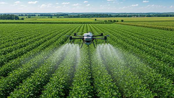 Agricultural UAV Spraying for Soybean: Flight Parameters That Affect Coverage Quality