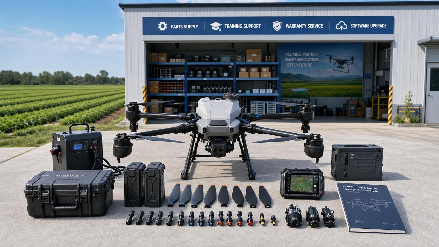 Agricultural Drone Technology Supplier Checklist: Parts, Training, Warranty, and Updates